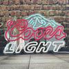 Crs Light Beer Neon Sign for Bar, Man Cave, Garage, Beer Neon LED Light for Home Bar Wall Decor, Art Decoration USB Powered With Switch, Sign,