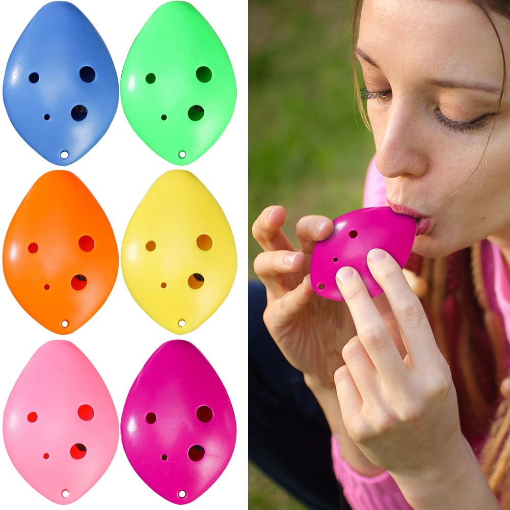 Ocarina Musical Instrument with Song Book Neck String Long Mouth Flute Professional Small Wind Instrument Childrens Gifts