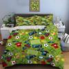 Football Print Bedding Set Sports Enthusiast Duvet Cover 1 Duvet Cover 2 Pillowcases Adult And Children Bedding Set Luxury Gifts
