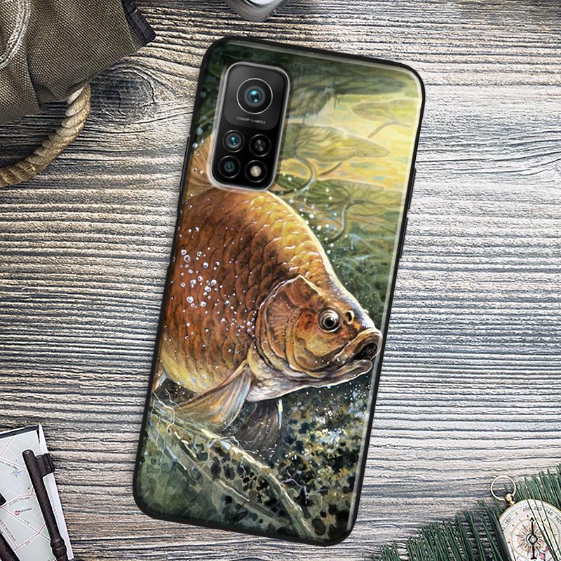 Fish Fishing Cover For Xiaomi 14T 11T 12T 13T Pro 13 14 15 Ultra POCO X7 Pro X3 X5 F5 F6 M6 X6 Pro Case