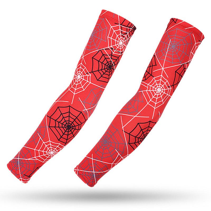 Quick Dry Arm Compression Sleeve Basketball Cycling Arm Warmer Summer Running UV Sun Protection Armguards Sunscreen Cuff Cover