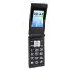 2G Unlocked Flip Phone 2.4 Inch Color Display 2 SIM Loud Speaker Flip Cell Phone with Large Keys for Seniors