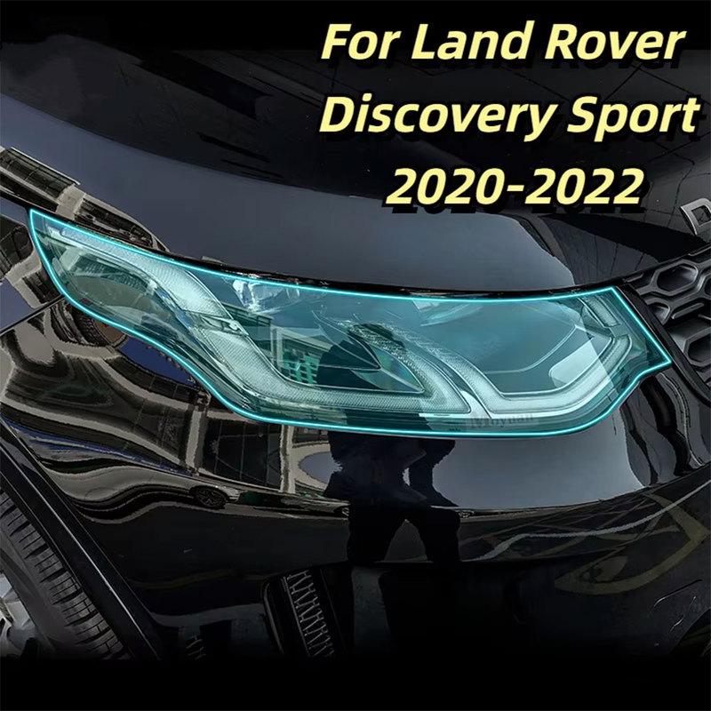 Car Headlight Protective Film Blackened Transparent TPU Sticker For Land Rover Defender Discovery Range Rover Sport Evoque Velar
