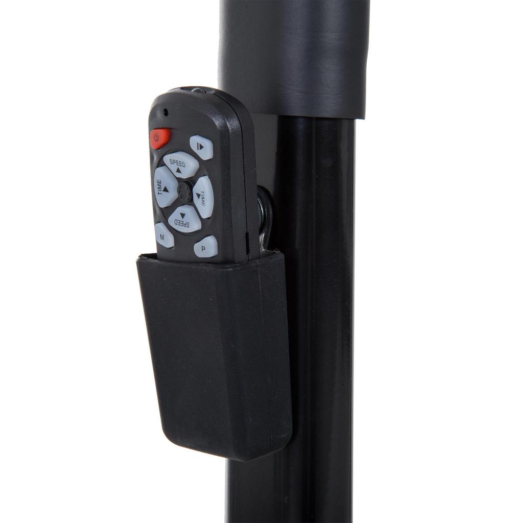 HOMCOM Foldable Electric Walking Treadmill with Remote Control, LCD Display, Speed 1-6 Km/h