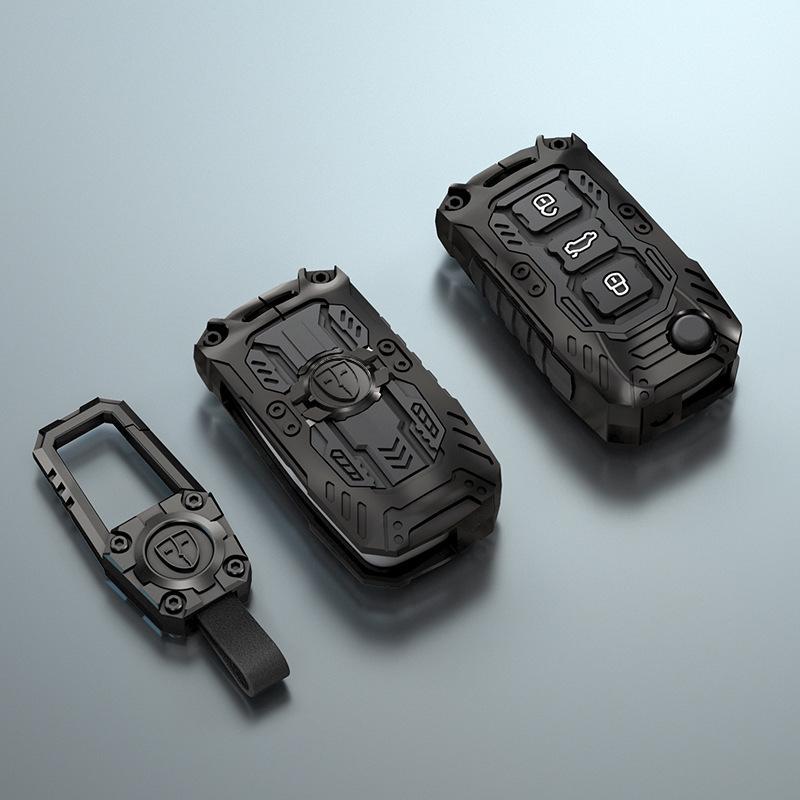 Mecha Style Key Case for Volkswagen Sagitar/Passat/Lavida - 2024 New Year Gift