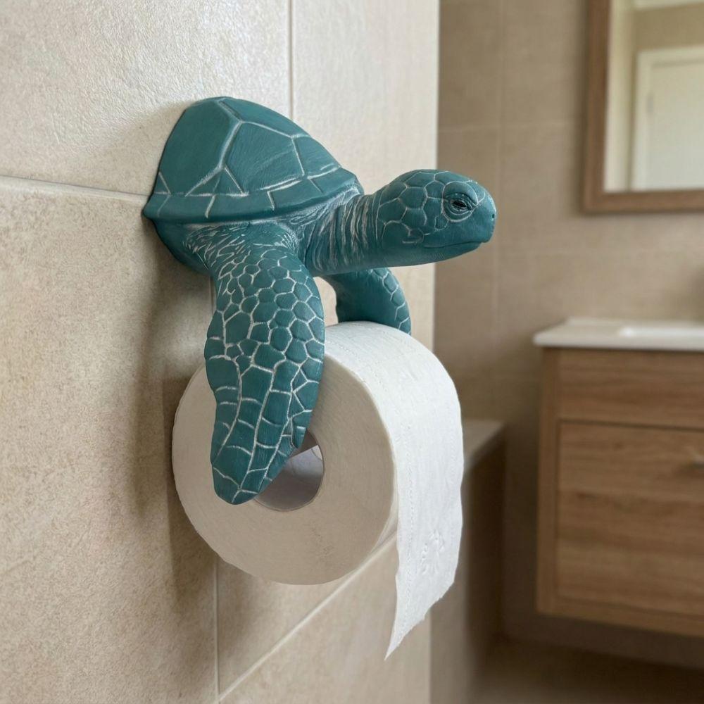 Wandmontierter Toilettenpapierhalter Haifisch Schildkröte Tissue Rollenhalter Tissue Organizer