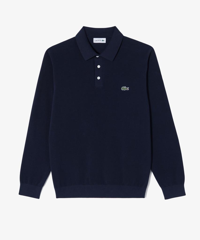 LACOSTE Men'S Pique Long Sleeve Polo Sweater Ah306E-56G 166