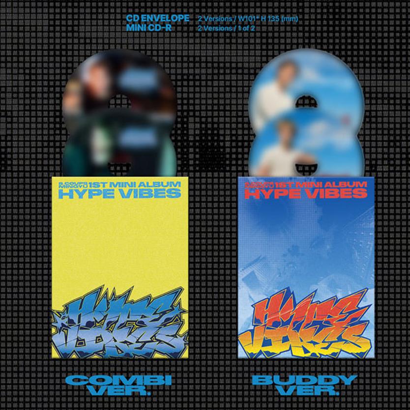 Pre-order S.COUPS X MINGYU 1st Mini Album HYPE VIBES Standard Ver. & SHOP POB