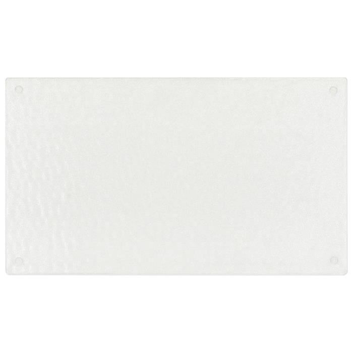 VidaXL Planches à découper 2 pcs motif de bulles Verre trempé