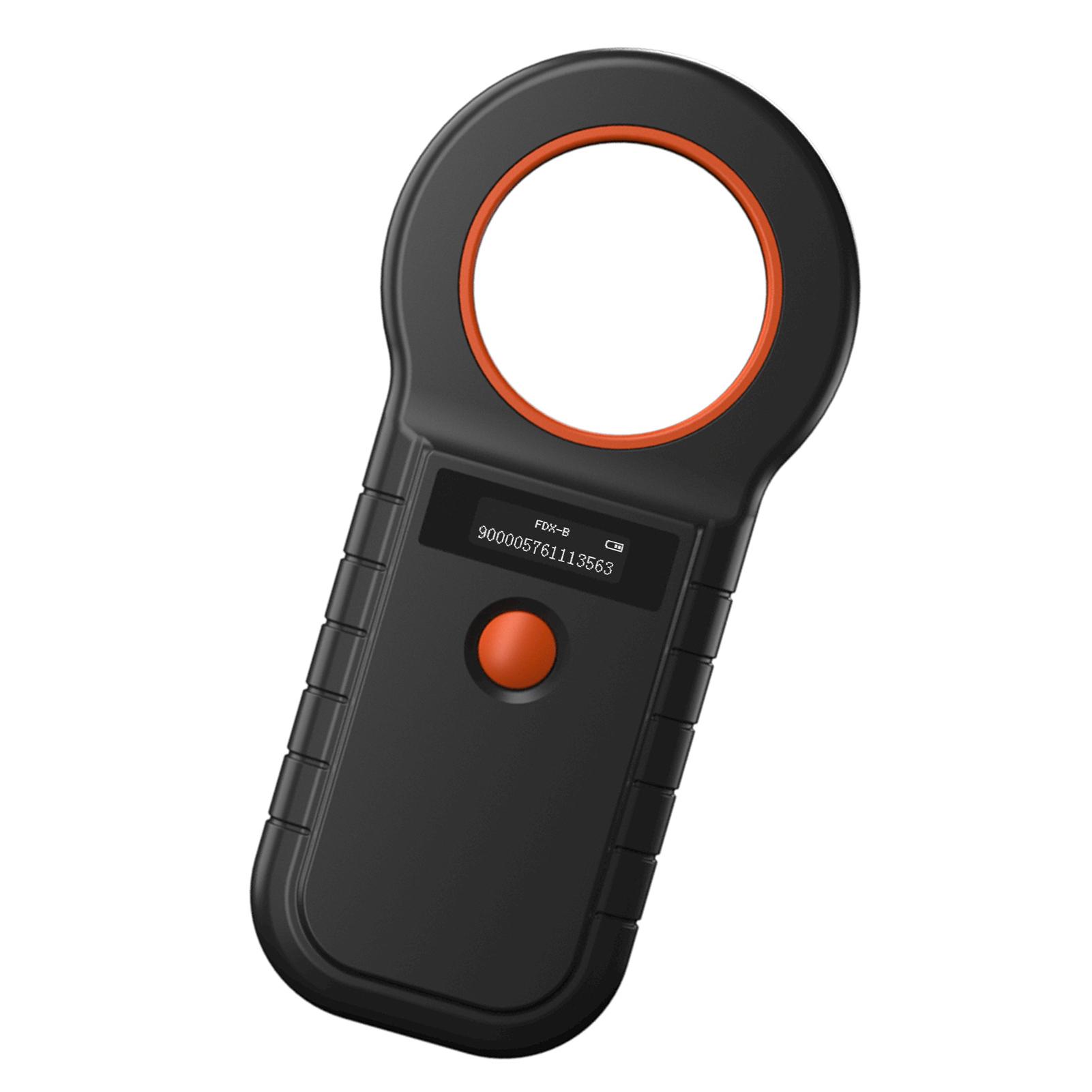 Dier Microchip Huisdier Tag Scanner ID Lezer RFID EMID Dier Handheld Lezer BT+USB+2.4G Verbind 128 Informaties