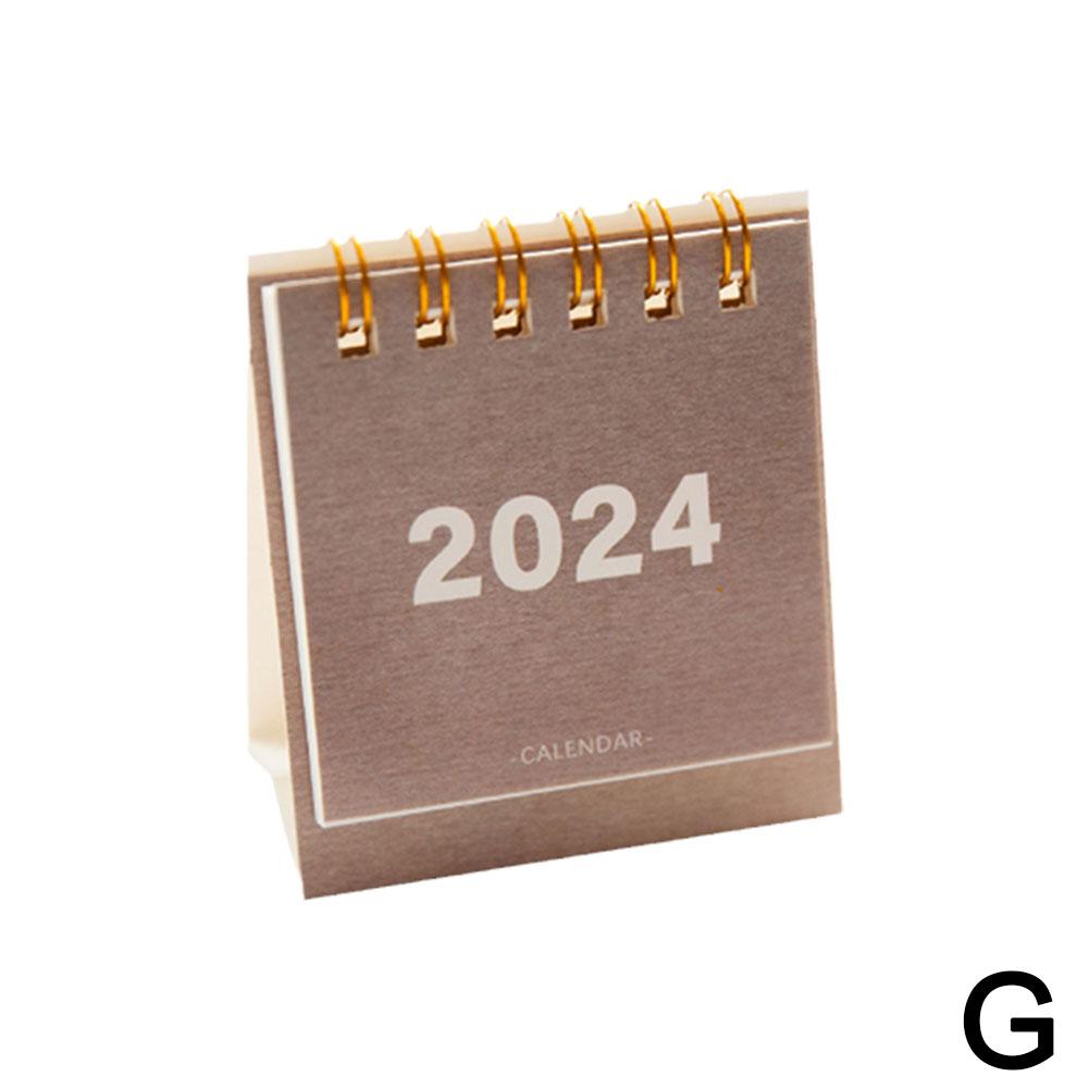 Mini calendario da tavolo creativo, programma di autodisciplina, calendario decorativo, nuovo per la casa e la scuola C3Q8