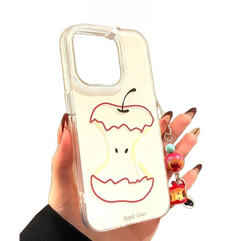 Suitable for Apple 16promax Mobile Phone Case IPhone 15 Full Inclusive 14/13 Creative Lines Apple 12 Women's Model
