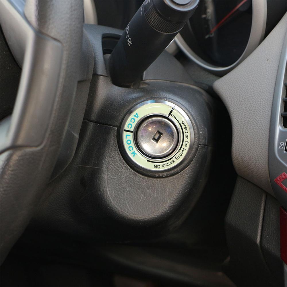 Engine Start Stop Button Trim Ring for Hyundai Solaris Accent Ix35 for Toyota RAV4 for Honda CRV Push Ignition Switch Cover