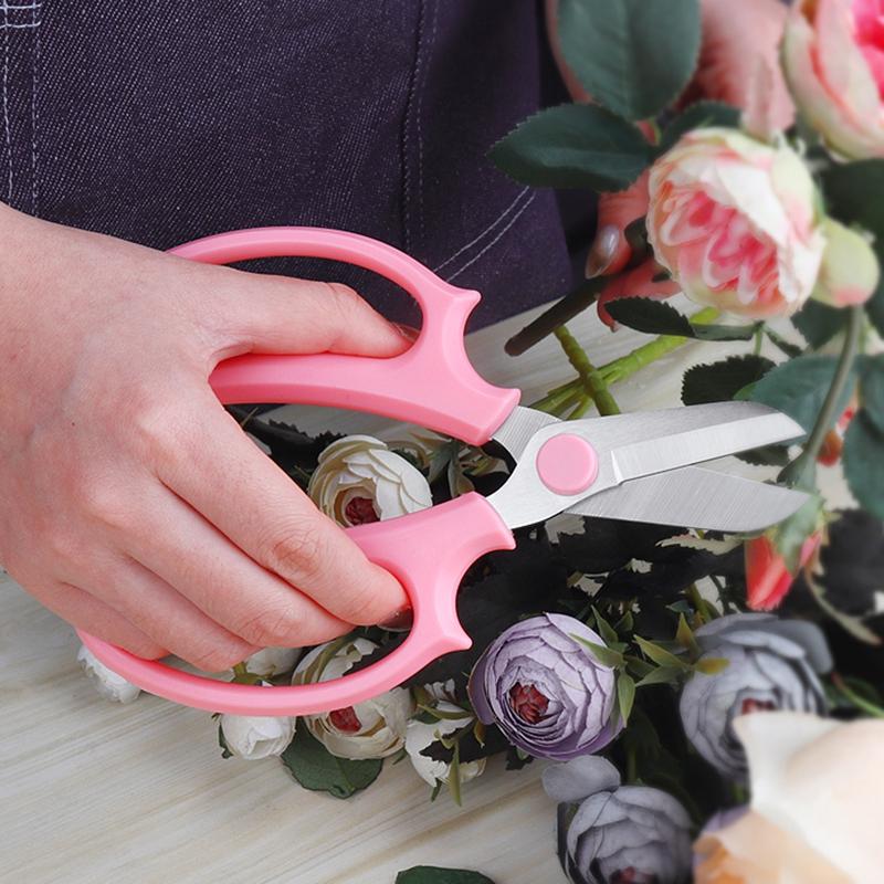 Gardening Scissors Florists Professional Flower Arranging Shears Multifunctional Household Pointed Scissors Plant Pruning Tools