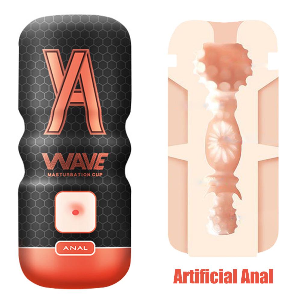 Male Masturbation Cup Silicone Soft Sex Toys For Men Penis Pump Realistic Vagina Anal Mouth Erotic Oral Sex Artificial Pussy