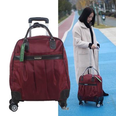 Oxford Univerzální Skládací Cestovní Trolley Taška - Velká Kapacita, Jednobarevná, Ruční Zavazadlo pro Ženy