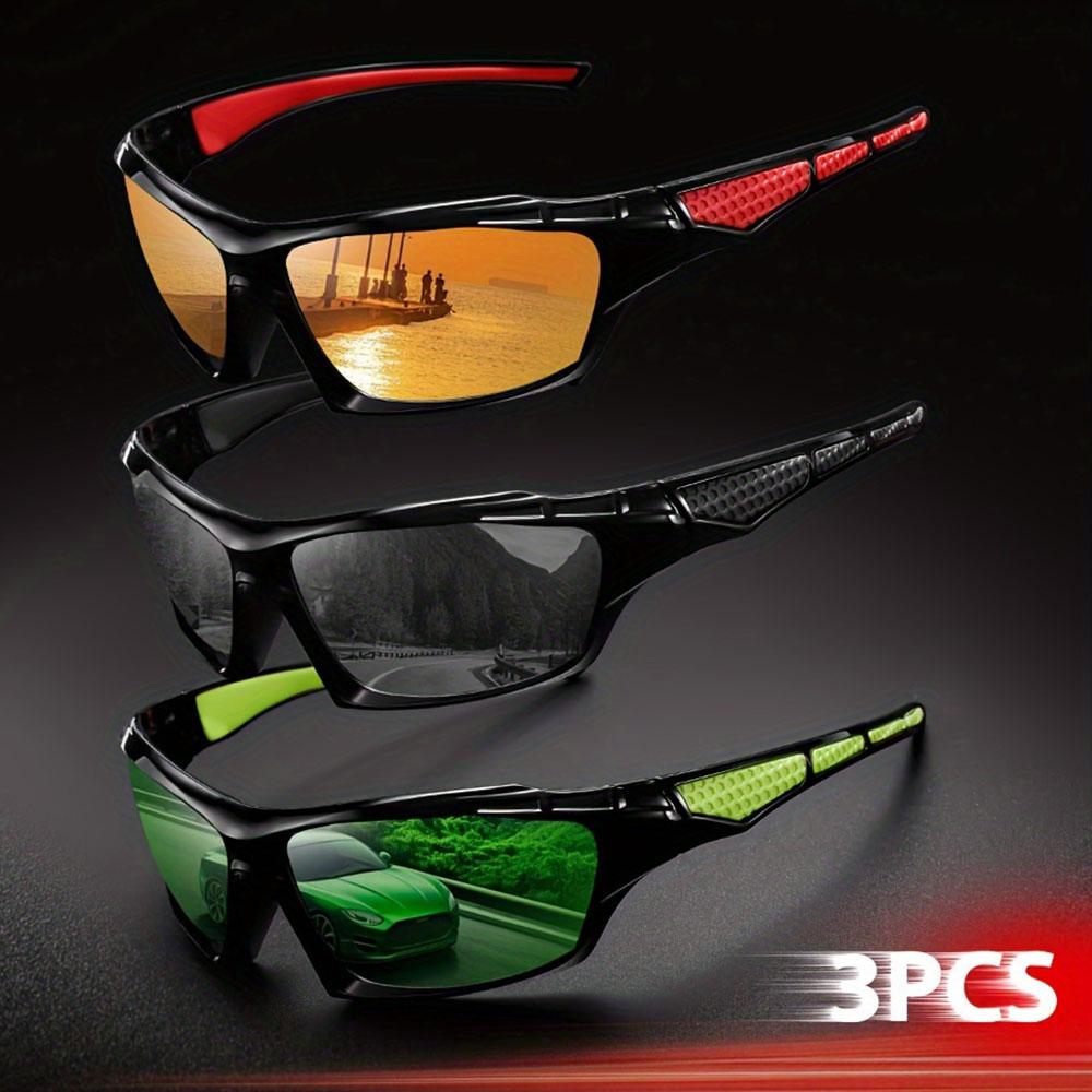 1/3PCS Fashion Sports Sunglasses Polarized UV Protection Personalized Glasses Oval Frame Men's And Women's UV400 Eyewear