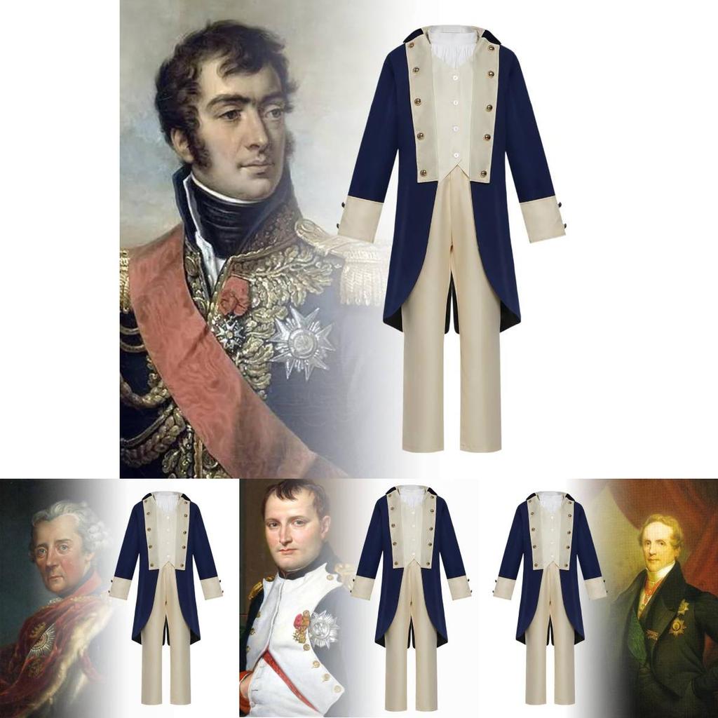 Kids President Steampunk Cosplay Costume Soft Fabric Retro Uniform For Boys