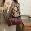 Yogodlns Herbst/Winter Neues Strickmuster Handtasche Retro Eimer Unterarm Hobo Tasche Damen Einzelne Schultertasche