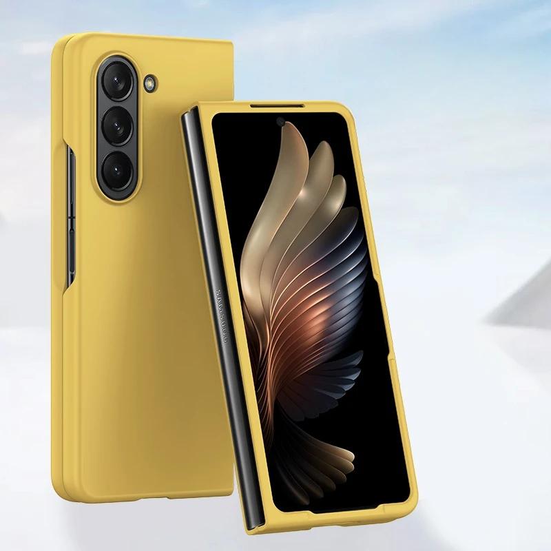 Hard Shell Plastic Phone Case for Samsung Galaxy Z Fold 7 6 5 4 3 Fold7 Fold6 Fold5 Fold4 Fold3 5G Full Package Protective Cover