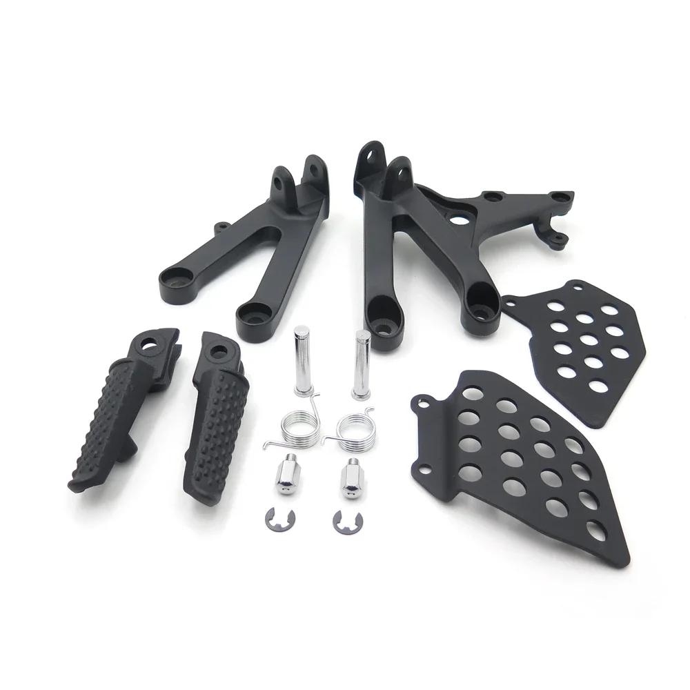 Front Footrest Foot Pegs Bracket for HONDA CBR 600RR 2007-2014 Motorcycle Parts Black