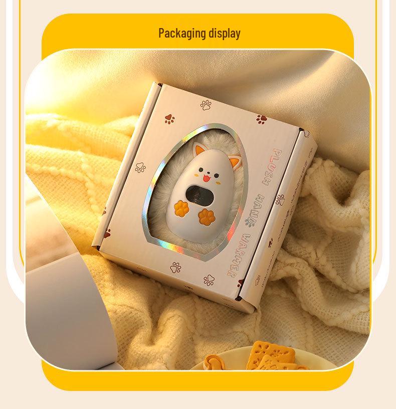 Rechargeable Plush Hand Warmer - Perfect Winter Gift for Students
