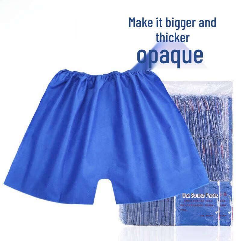 Men's Individually Wrapped Disposable Boxer Briefs