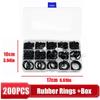 200PCS Rubber Rings + Box