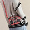Radio Shaped Crossbody Bag for Women Shoulder Bag Handbag Evening Clutches Purse