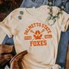 All for the Games Palmetto State Foxes T Shirt Women Streetwear Tee Girl 2000s Comic Unisexga Clothing