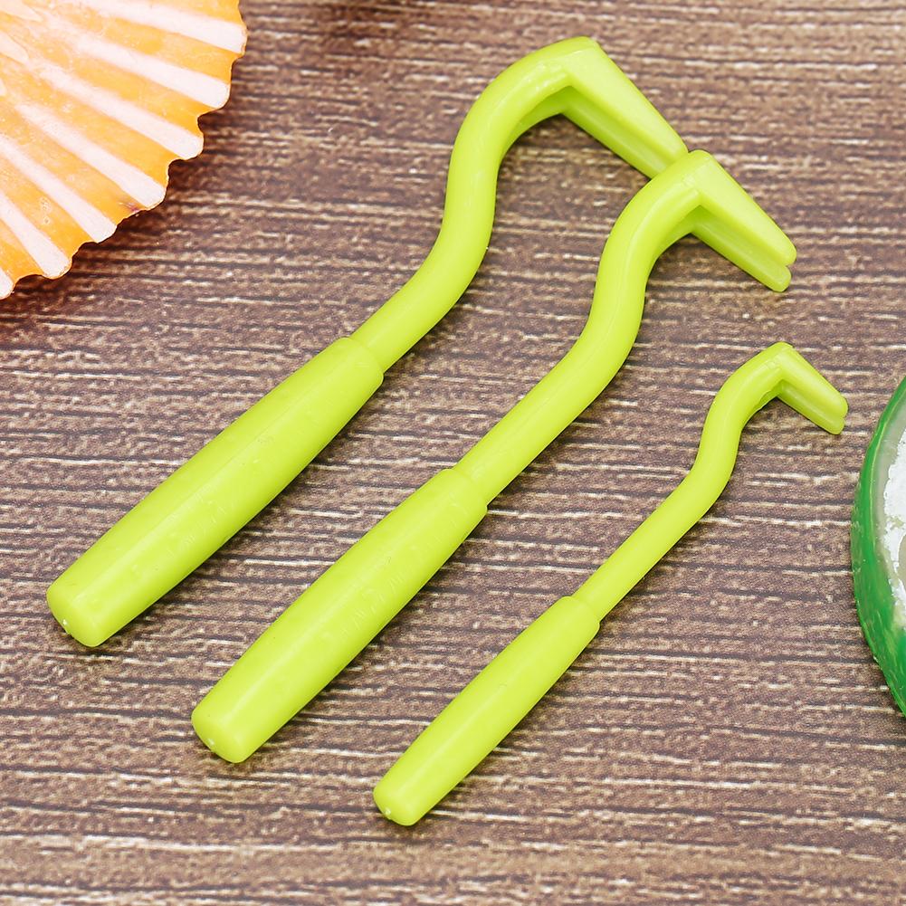 2 Sets of ABS Green Pet Tick Remover Bug Catcher Flea Tweezers Groom Tool for Dogs Cats General