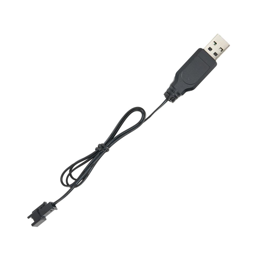 100% Brand New Charging Cable for 3.7V Lithium SM-2P Forward USB Charger Battery Charger Black