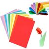 Eclet 40 Pcs Color A4 Medium Size Sheets (10 Sheets Each Color) Art and Craft Paper Double Sided Colored Set 91