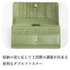 Toyooka Kobo Wallet for Men and Women, Separate Coin Purse, Long Wallet with Flap, Genuine Leather, Made in Japan, Black, 4197-01