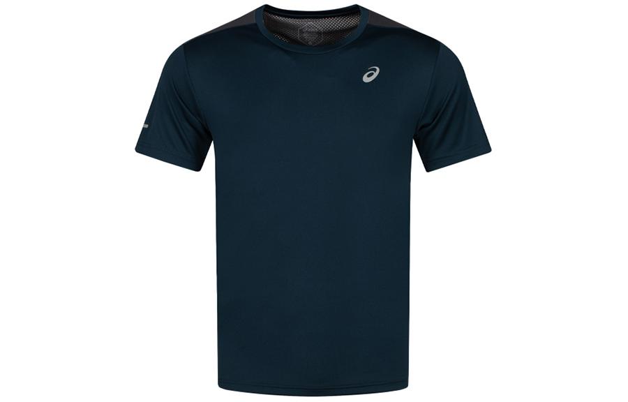 Asics Men s Running T Shirt Men s Dark Blue 2011D042-401 M