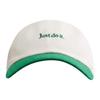 Nike Embroidered Futura Logo Cotton Baseball Cap Unisex Caps Canvas-White Peacock-Green FB5370-138