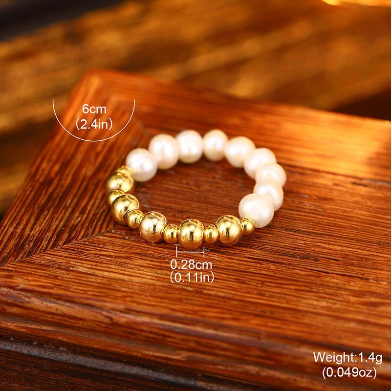 

Xiaohongshu same butterfly natural pearl ring niche high-end design summer new ring jewelry