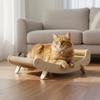 Cat Scratching Lounger Stable Framework Cat Lounge Bed Scratcher Pet Supplies for Indoor