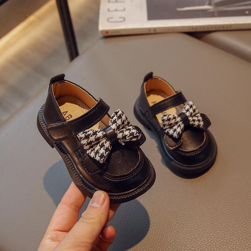 Baby girl spring and autumn shoes princess shoes baby soft-soled toddler shoes girls single shoes 1 3-year-old children fashion versatile
