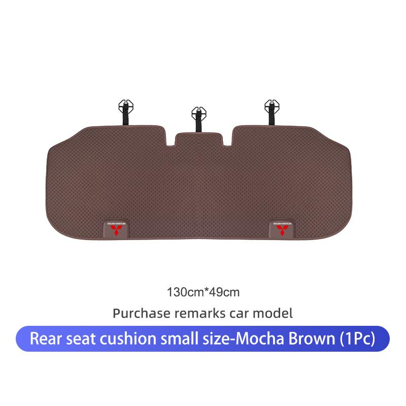 Car Seat Cover Ice Silk Protector Mat Pad Comfortable Auto Accessories For Mitsubishi Outlander Pajero Sport Lancer EX ASX L200 LO7
