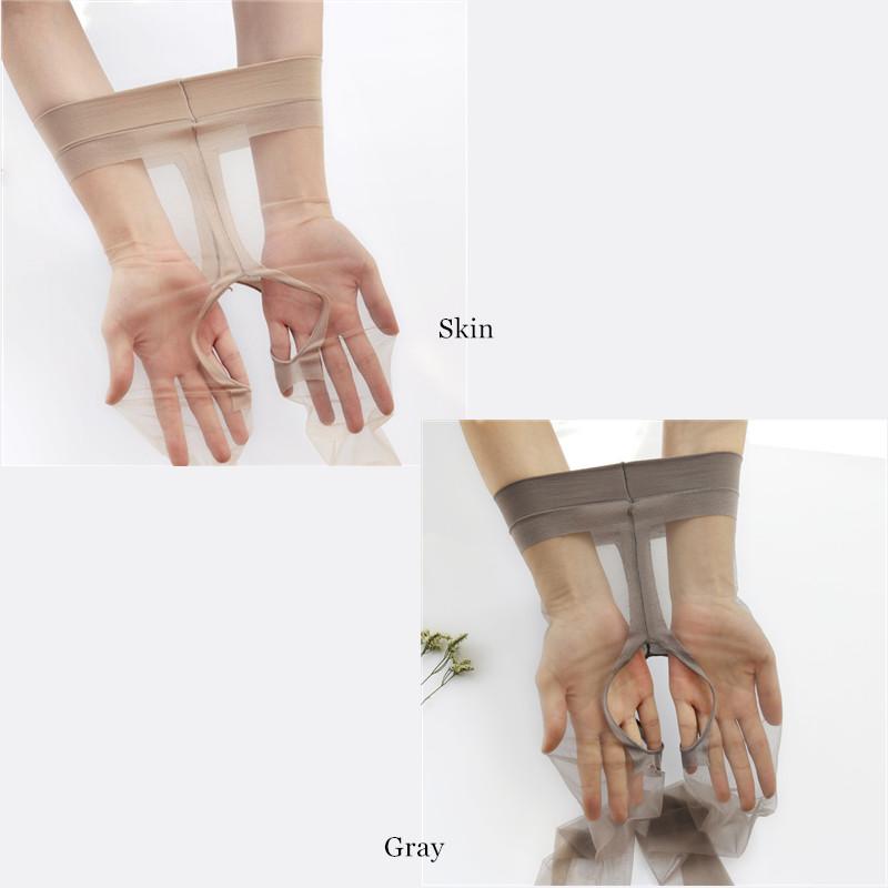 2Pairs Sets  0D Women Stockings Ultra-Thin Sexy Breathable Women'S Pantyhose Transparent Crotchless Stretchy Nylon Tights