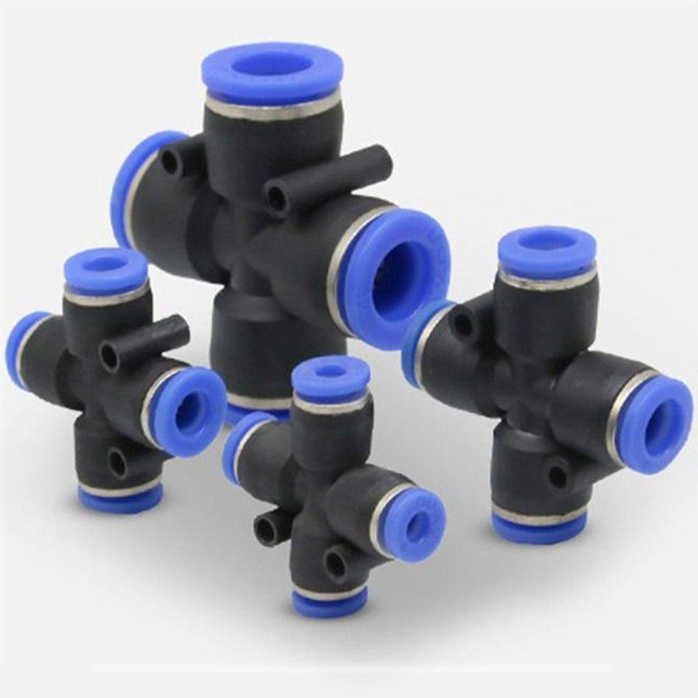 Auxiliary Accessory Push In Tube Material Hose Quick Fittings Pneumatic Connector Pipe Connector