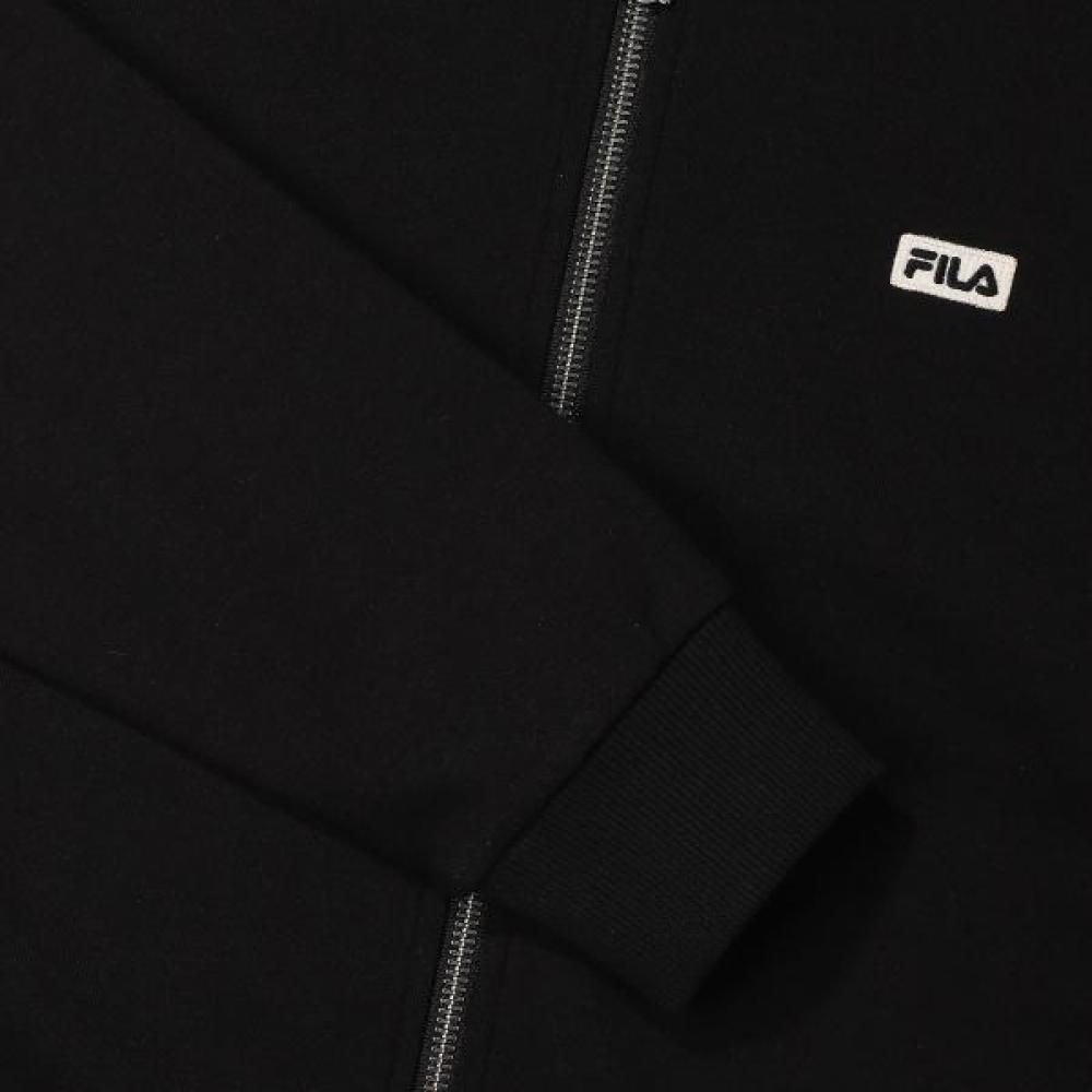 Fila Premium Cotton Poly Zip Up Hoodie Small Logo