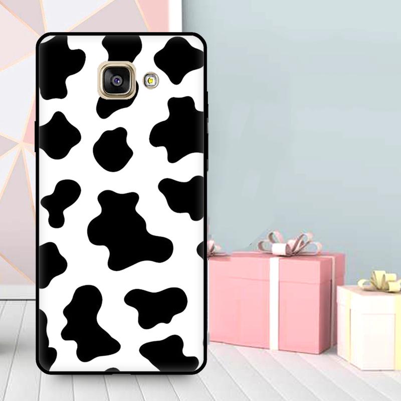 Leopard Print Pattern Cow Case For Samsung Galaxy J7 J5 J3 2017 J1 A3 A5 2016 A9 A7 A6 A8 J8 2018 J6 J4 Plus Cover