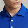 Polo Ralph Lauren FW23 Solid Custom Slim Fit Stretch Short Sleeve Polo Shirt Men Tops Blue MNPOKNI1N822461-401