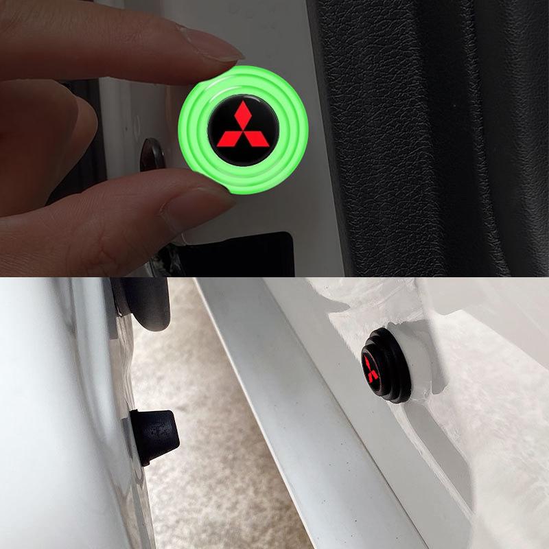 Car Door Absorber Protection Anti-Shock Stickers for Mitsubishi ASX L200 Colt Lancer Pajero Outlander Eclipse Mirage Accessories