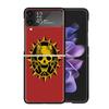 JoJo Adventure Killer Queen Clear Phone Case For Samsung Z Flip 7 6 5 4 3 Galaxy ZFlip7 ZFlip6 ZFlip5 ZFlip4 ZFlip3 5G Print Cov