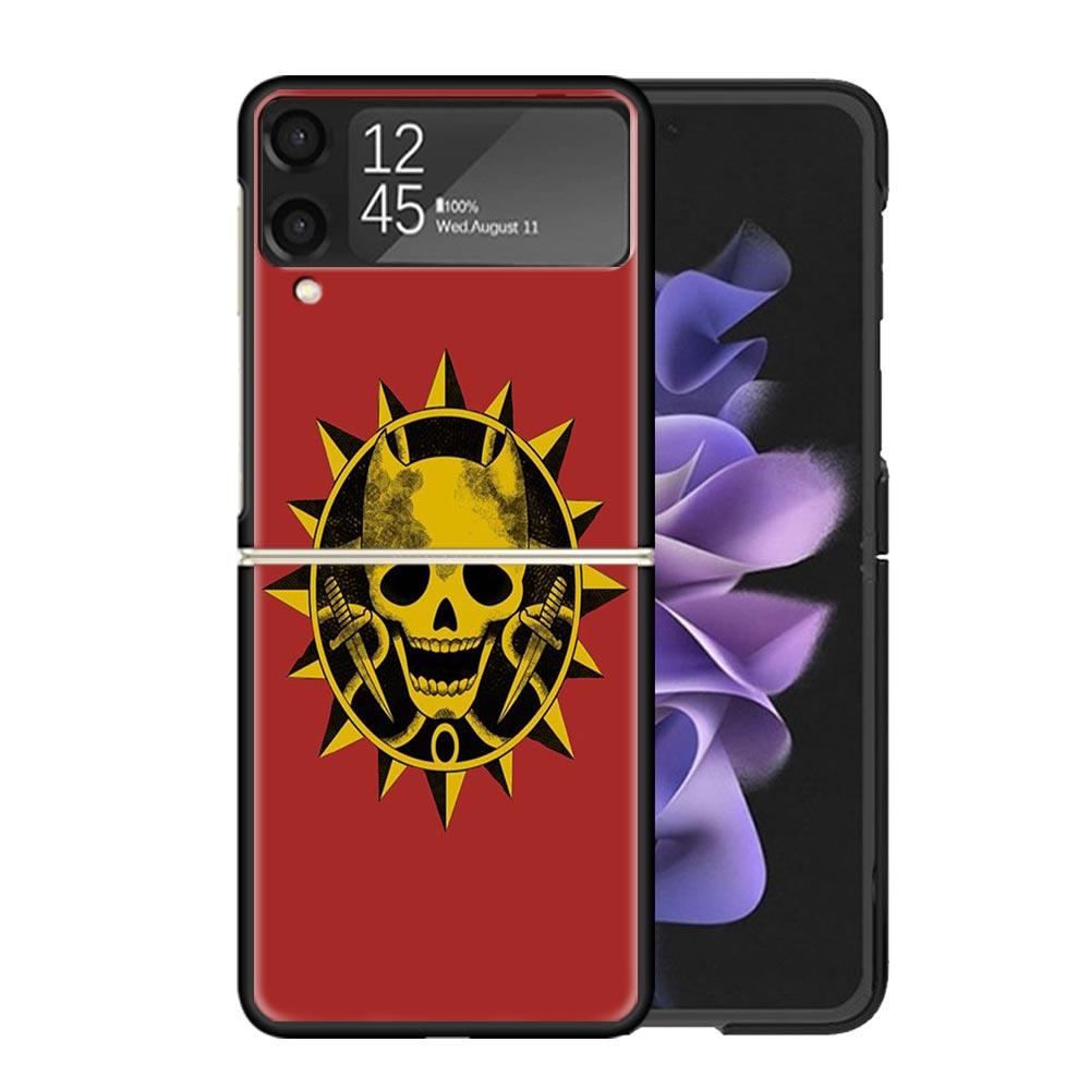 JoJo Adventure Killer Queen Clear Phone Case For Samsung Z Flip 7 6 5 4 3 Galaxy ZFlip7 ZFlip6 ZFlip5 ZFlip4 ZFlip3 5G Print Cov