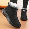 Fashion 2025 New Waterproof Snow Boots for Men Slip-On Warm Thicked Plush Ankle Boots Male Flat Heel Non-Slip Cotton Padded Shoes Man