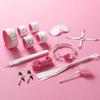 Deluxe Couples Bondage Kit Leather Whip Handcuffs BDSM Accessories for Women Adult Intimacy Toys BDSM Kit Set